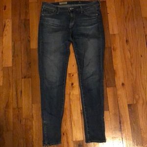 AG Jean- skinny ankle zip
